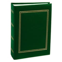Album clasico liso. para ensobrar 13x18 cm / 200F Verde