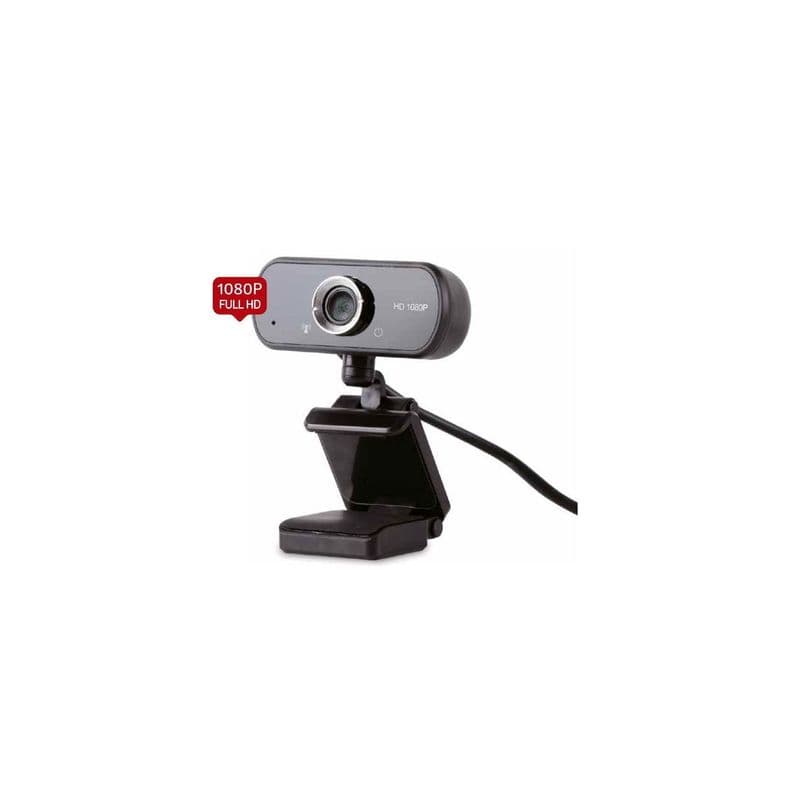 Camara Web Videoconferencia Webcam 1080p - Puntostore Negro