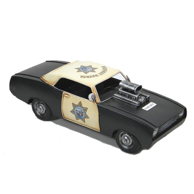 Auto Policia vintage Unico Diseno 1