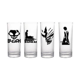 Set De Vasos Altos Anime Bleach - Ichigo Transparente