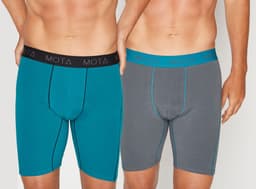 BOXER LARGO DEPORTIVO ALGODON PACK 2 M