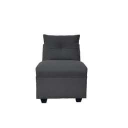 Butaca Mateo Chenille Grafito Pata Plastica 1C