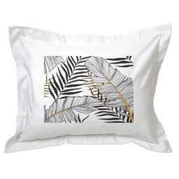 Funda de Almohada Tropical Blanco