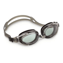 Lentes de Agua Anteojos Natacion Gris Negro