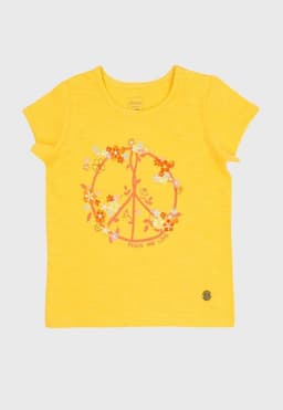 Polera bebe nina craft 184 Amarillo 3 A 6 Meses