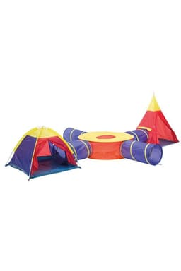 Juego de carpas conectadas