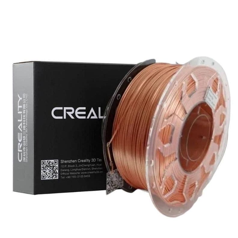 Filamento Pla Seda Creality 1kg 1,75mm Cobre