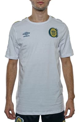 Polera Rosario Central 2022/23 Salida Algodon Blanca Umbro Blanco M