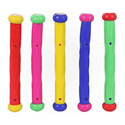 Juego Piscina 5 Play Sticks Bajo el Agua Azul