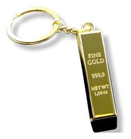 LLAVERO LINGOTE 999.9 FINE GOLD AL28 Dorado