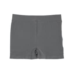 Calza Juvenil Corta Microfibra Escolar Gris S-M