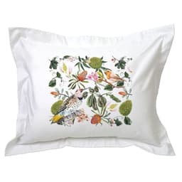 Funda de Almohada Brotes Blanco