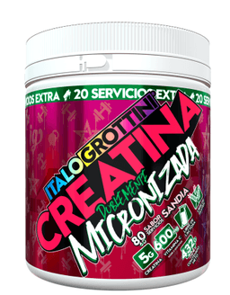 Creatina 432 gramos 80 servicios Sandia - ITALO GROTTINI Diseno 1