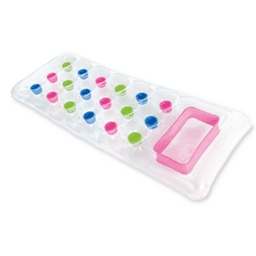 Flotador Inflable Pocket Suntanner 188x71Cm Rosado