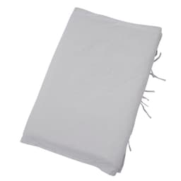PIECERA ALGODON STONE WASH GRIS CLARO 220X80 Gris Perla