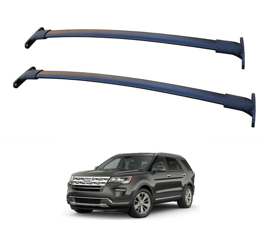 BARRAS PORTAEQUIPAJE FORD EXPLORER 2017-2020 Negro