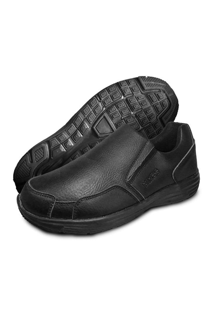 Zapato/Zapatilla Slip On Cuero Negro 45