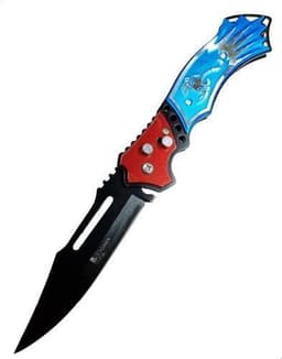 Blue Skorpion Navaja Cortapluma Automatica AC09 Acero
