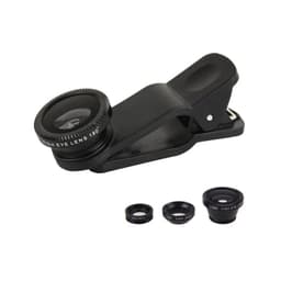 Kit de Lentes 3 en 1 Ojo de Pez Para Camara Negro