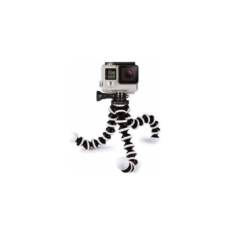 Tripode Flexible Para Camaras O Celulares - PuntoStore Negro