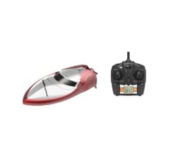 Lancha Bote Barco H106, Control Remoto 2,4 Ghz Rojo
