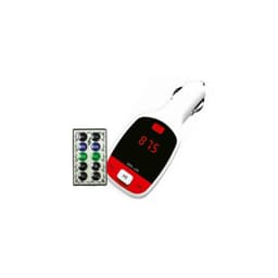 Transmisor Fm Auto Auxiliar Y Usb Auto Blanco - PuntoStore