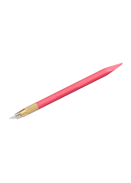 CUCHILLO TIPO LAPIZ CON ANGULO DE 30 PINK + REPUESTOS