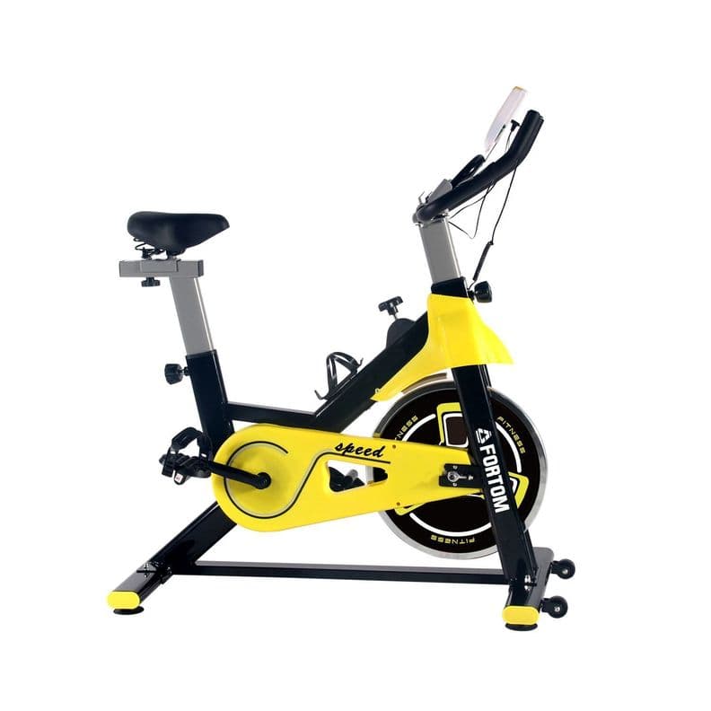 Bicicleta Spinning Disco 8 KG Black/Yellow