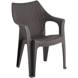 Silla Aruba Rattan Terraza Camping Apoyabrazos Cafe