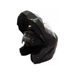 Casco Abatible Certificado Mica Y Gafas Tallas M-l-xl - Ps Negro
