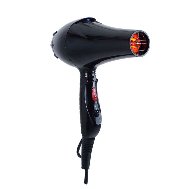 Secador De Pelo Profesional Infrarrojo Uv Betterlife Negro