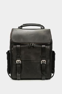 Morral new archaeology de cuero para hombre vintage negro