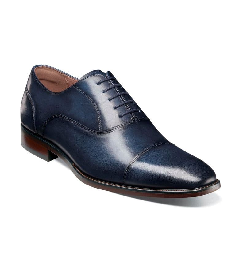 Zapatos Formal Hombre Sorrento Lux Cap Toe Bal Azul 45