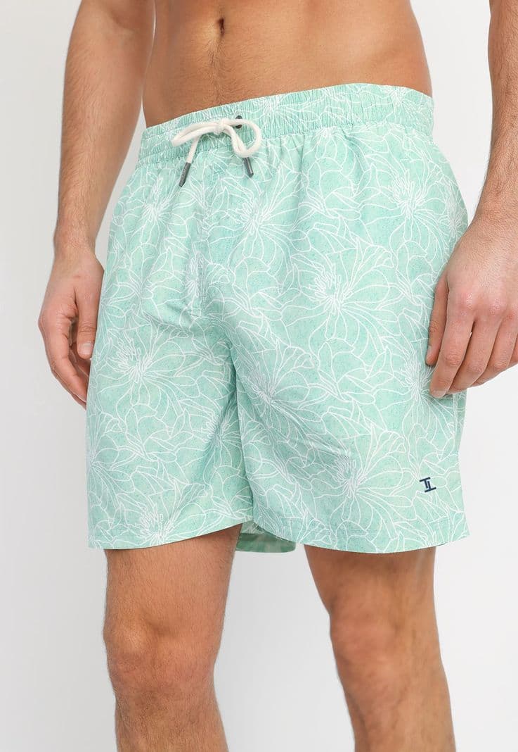 Traje De Bano Estampado Juma Verde S