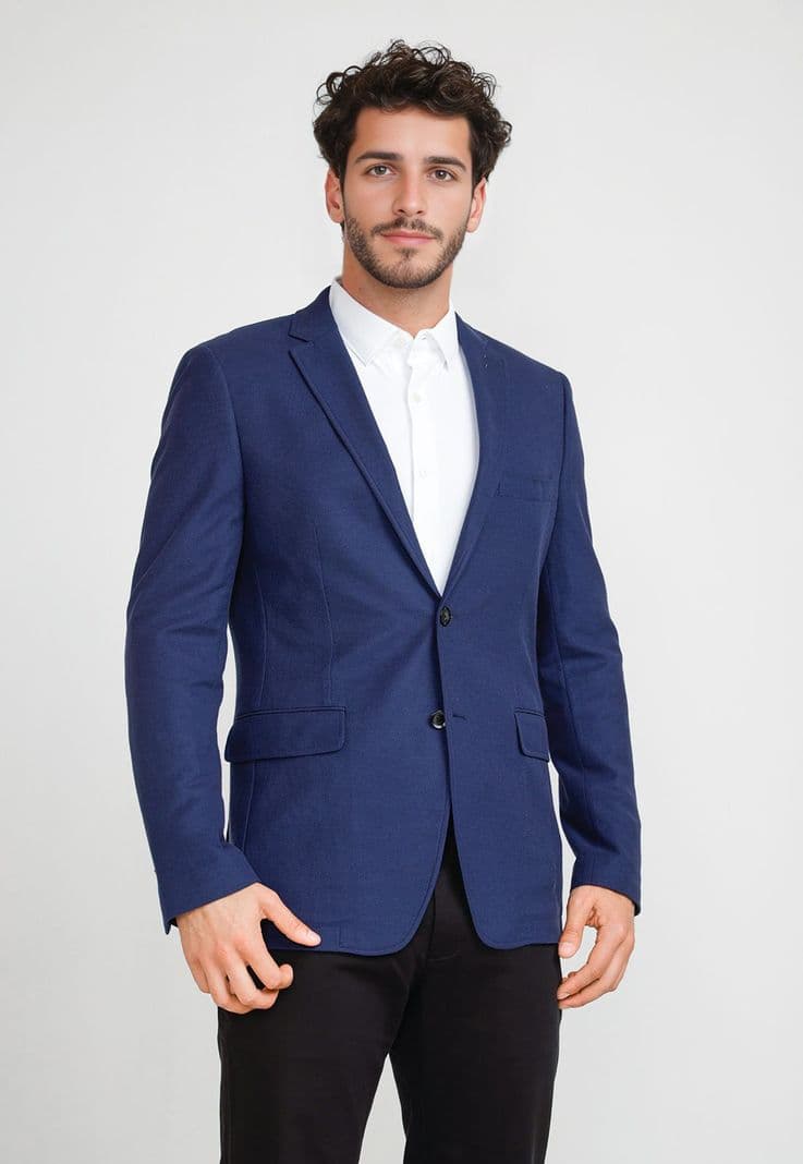 Chaqueta Hombre Stretch Azul 48
