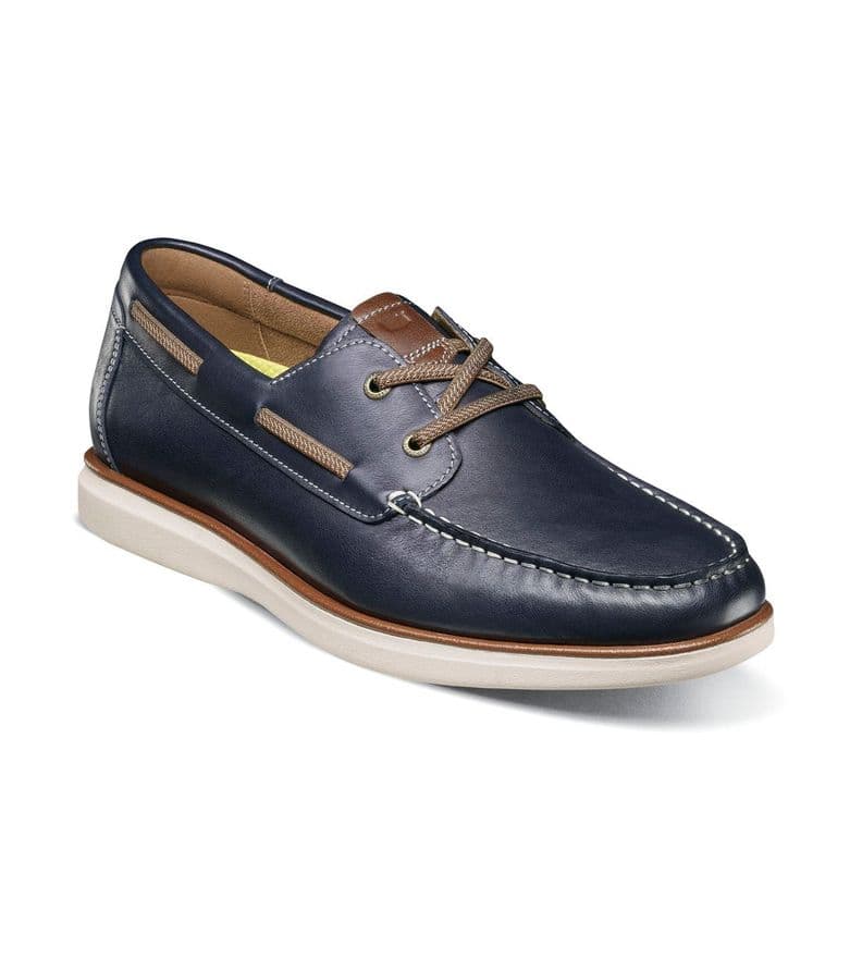 Mocasines Casual Tropics Boat Navy Azul Marino 40.5