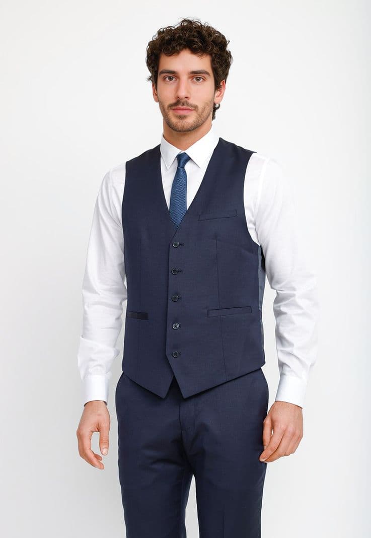 Gilet Formal Hombre Navy Willow Azul Marino XXL
