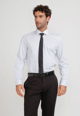 Camisa Hombre Formal Algodon Classic Verde 15.5