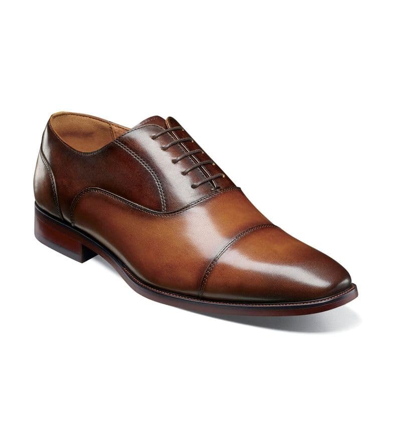 Zapatos Formal Hombre Sorrento Lux Cap Toe Bal Cognac 44.5