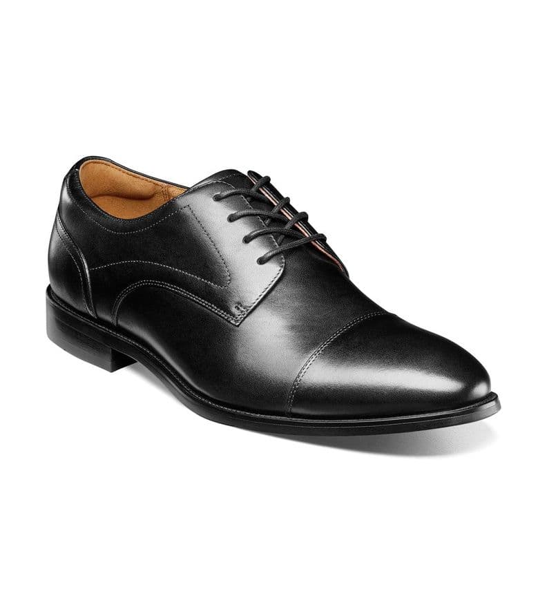 Zapatos Casual Negro Rucci Cap Toe Oxford 43.5