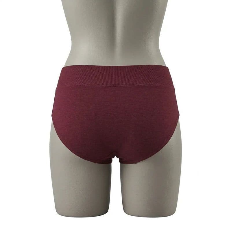 Pantaleta Mujer Lady Genny C-043 Cotton Spandex Burdeo M