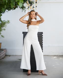 Enterito de Novia Maria Ignacia Ivory Blanco XS
