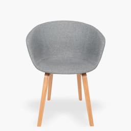 Silla Gaudi TAP Base Madera Gris