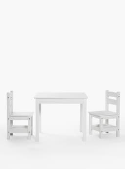Pack Kids 1 Mesa 2 sillas Olivia Blanco
