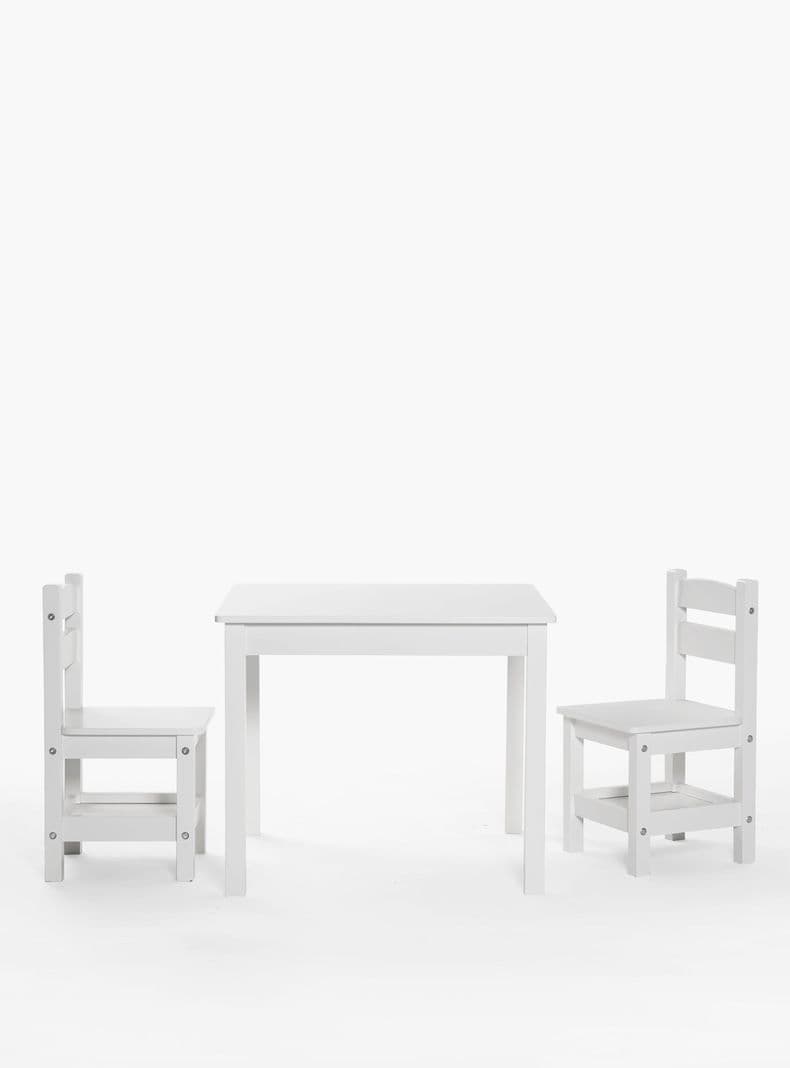 Pack Kids 1 Mesa 2 sillas Olivia Blanco