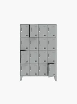 Locker metalico L4A4 Gris