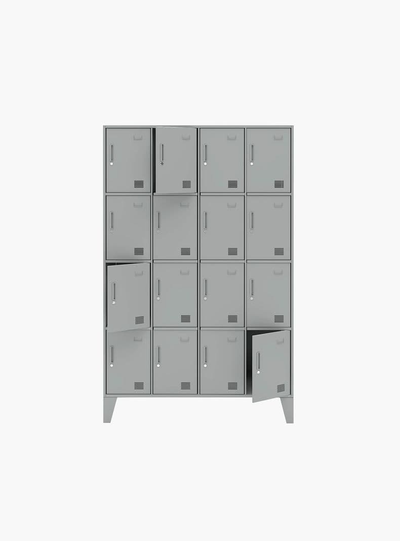 Locker metalico L4A4 Gris