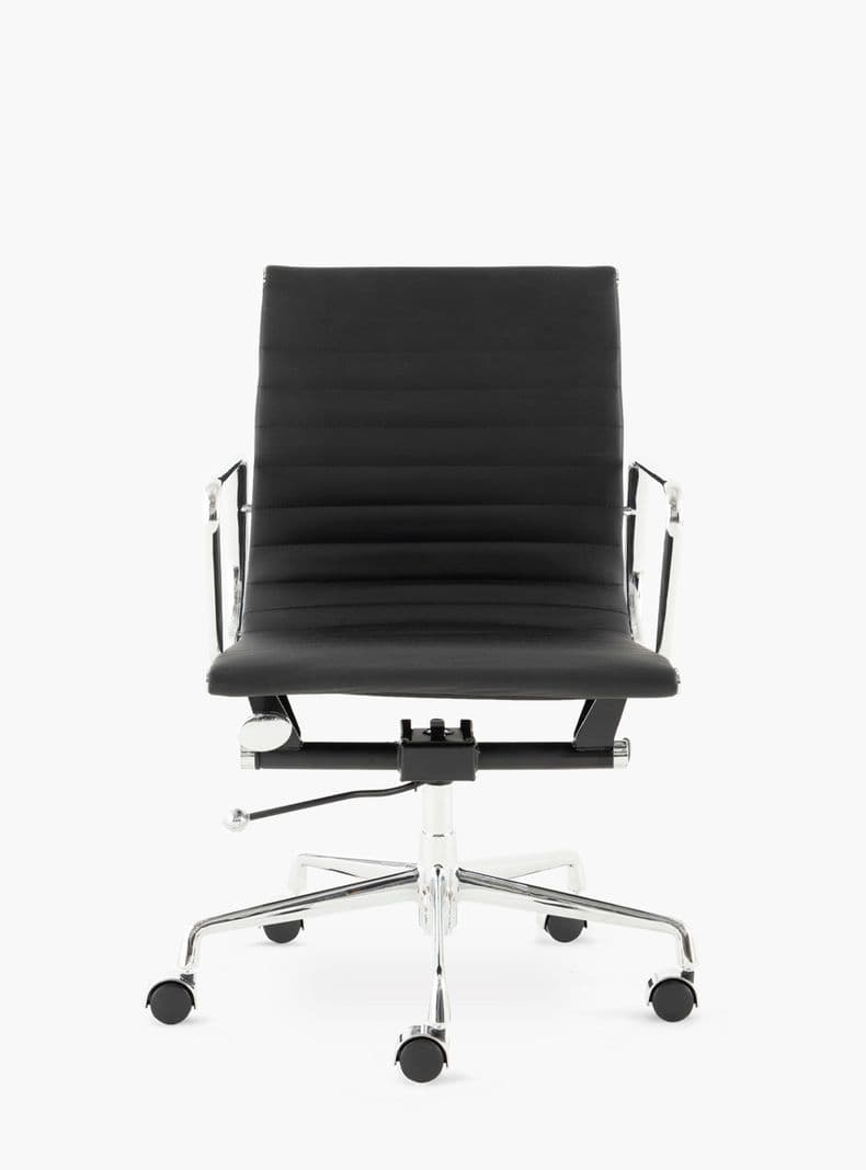 Silla Oficina Aluminium Negro
