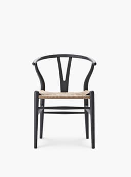 Silla Madera Wishbone Negro