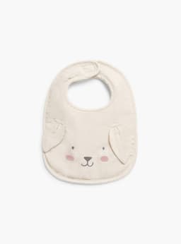 Babero Algodon Caru Crudo Beige